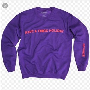 ISO BEYONCE THICC HOLIDAY SWEATSHIRT ANY SIZE
